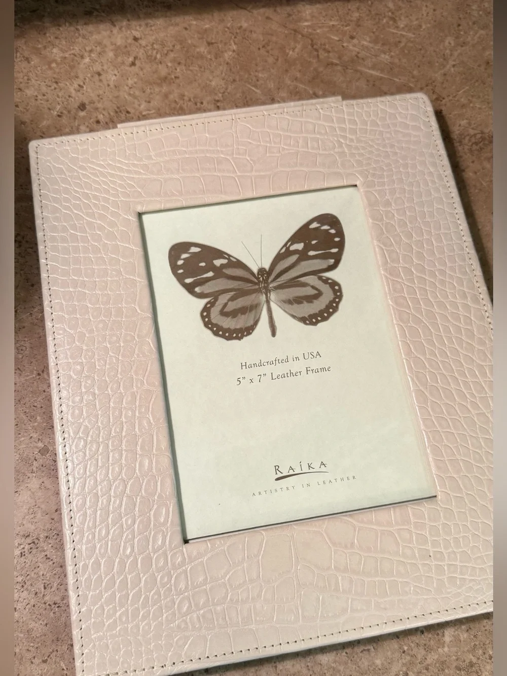 Raika Handcrafted Leather Picture Frame 5
